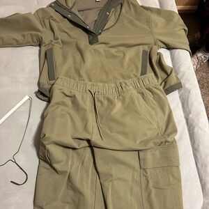 Athleta Sage Green Zip-Up Jacket